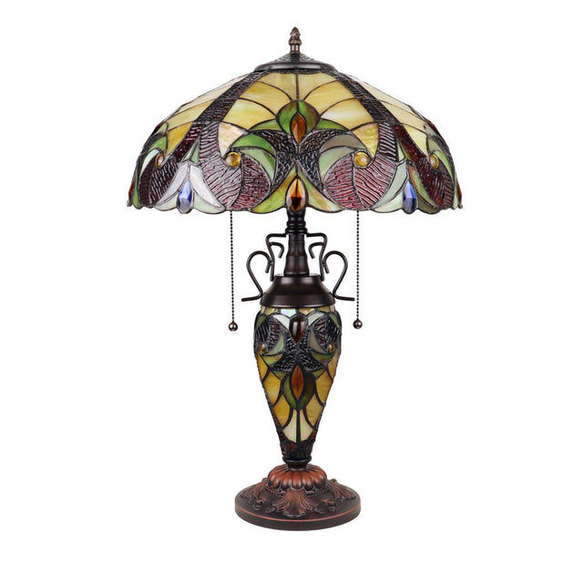 ChloeLighting ADIA Table Lamp Dark Bronze 16in 3