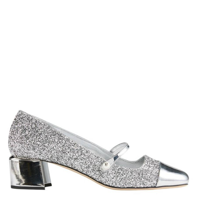 Jimmy Choo Elisa 45 Pump Silver US 6 2