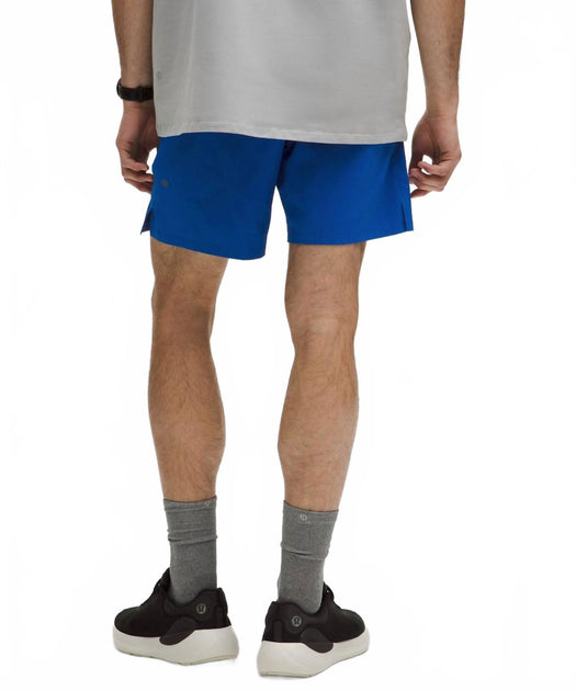lululemon License To Train Linerless Short Blau XXL 3