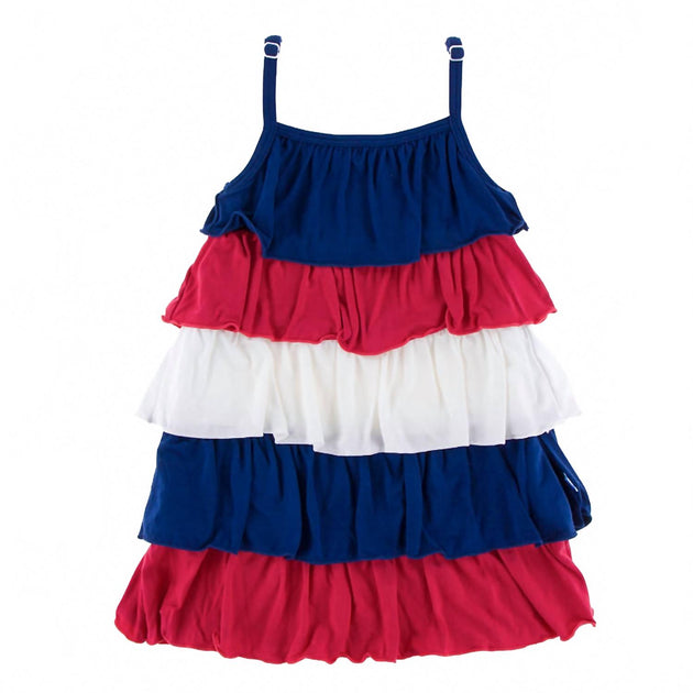 KICKEE Mädchen Kleid mit Rüschen 3