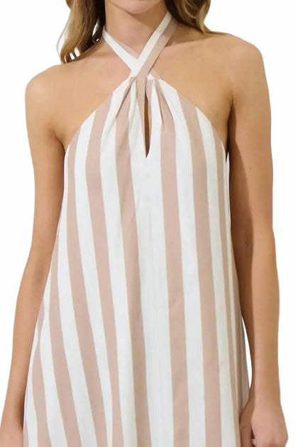 Sugarlips Vivienne Robe Longue Beige XSmall 4