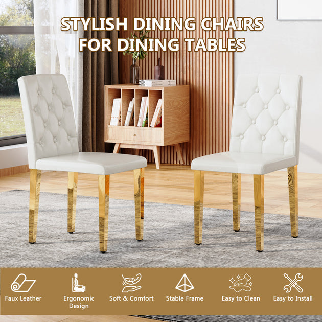 Streamdale 4-pack Dining Chair White 4