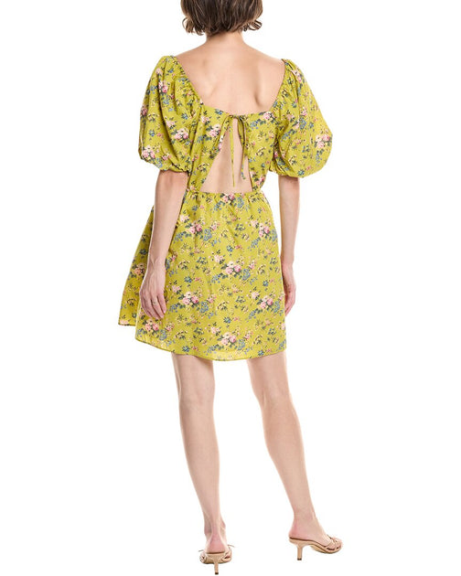 endless rose 3d floral mini dress English Factory
