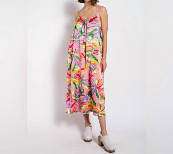 GiGiO Tropical Treats Midi Dress Multi Small 2