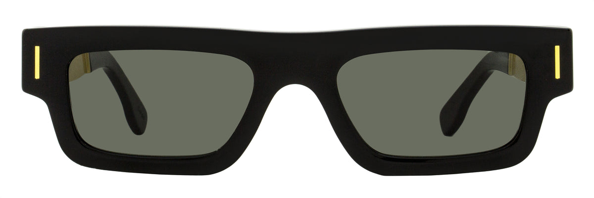Retrosuperfuture Colpo Francis Sunglasses Black/Gold 52mm 3