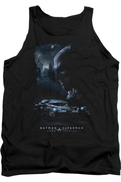 Gildan Batman V Superman Gotham Knight Tank Top Schwarz Medium 2