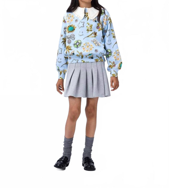 Molo Marge Crewneck Sweatshirt Blue 5 Years 2