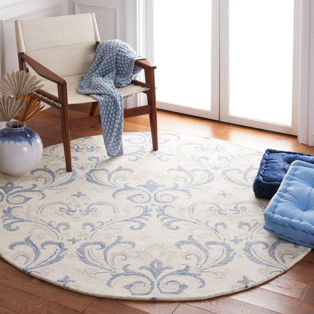 Safavieh Jardin Area Rug Ivory Blue 4