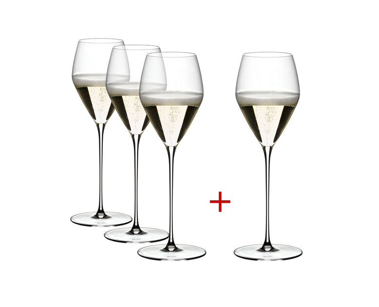 Riedel Veloce Champagne Wine Glass Clear 2