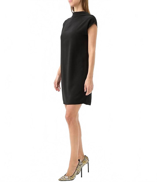 Robe Mini Trina Turk Chorus Georgette Mock Neck Sequin 3