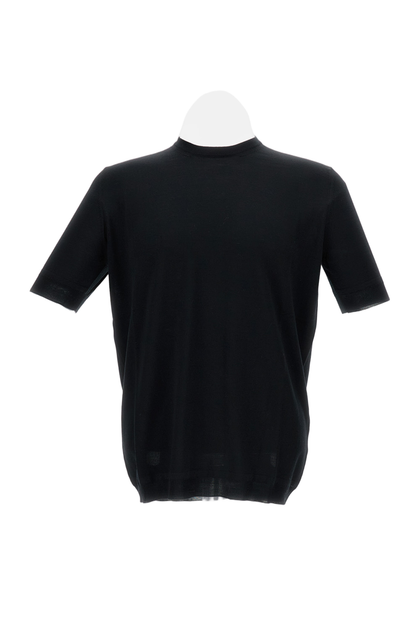 Goes Botanical Top en Maille Fine Laine Mérinos Noir Medium 2