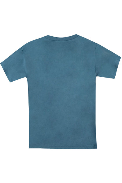 Gildan Batman Acid Spiral T-Shirt Bleu Large 3