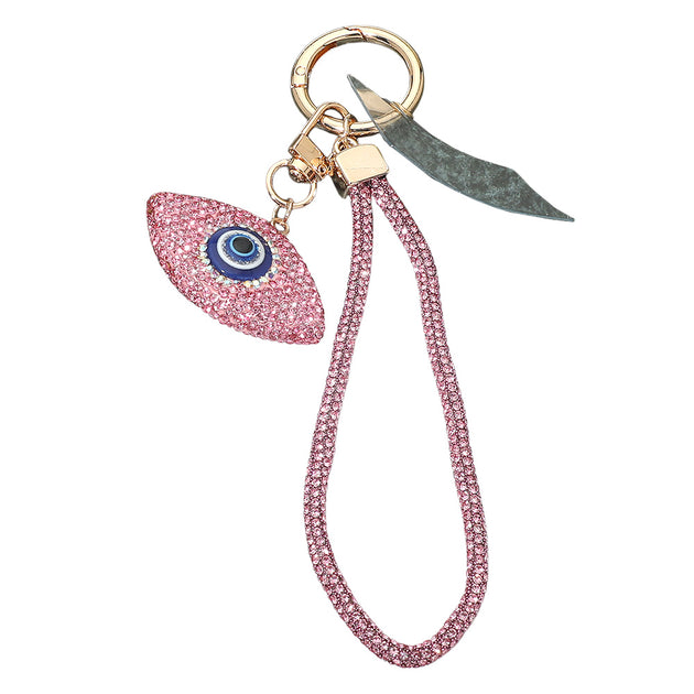 FASHNZFAB Evil Eye Charm Keychain Multi 5