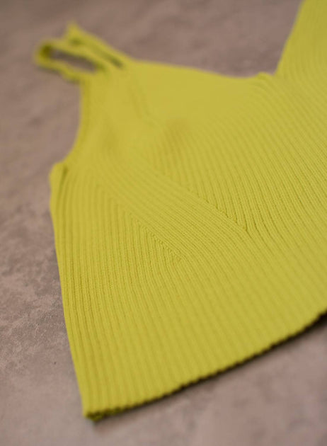 LUSH Neon Moon Basic Tank Green Small 3