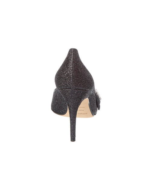 Sergio Rossi SR Glitter Pump Black EU 36.5 4
