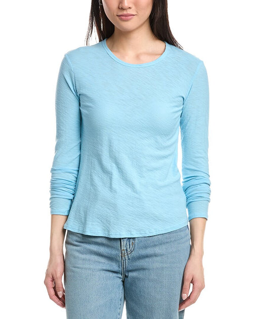 James Perse Crewneck T-Shirt Blue US 4 2