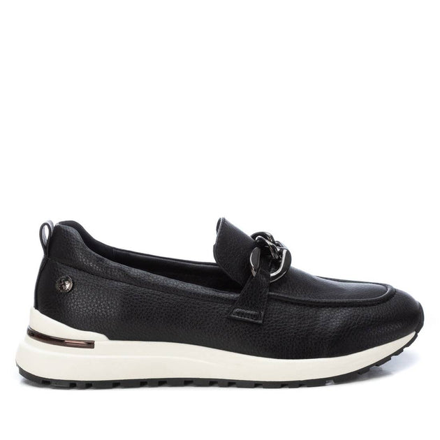 XTI Women's Moccasins Black US 6 2