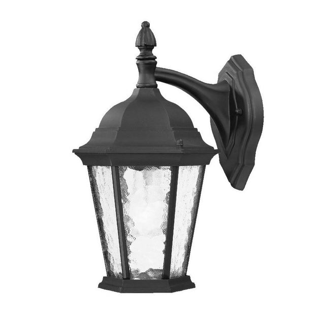 Hivvago Two Light Matte Black Hanging Carousel Wall Light 2