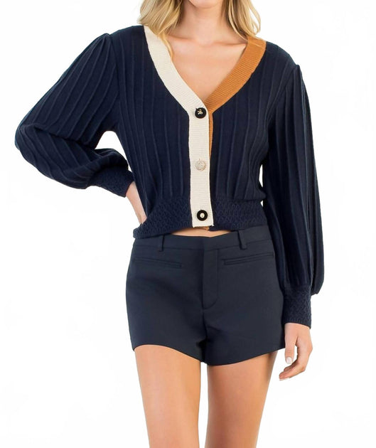THML Léonide Cardigan Blue Medium 2