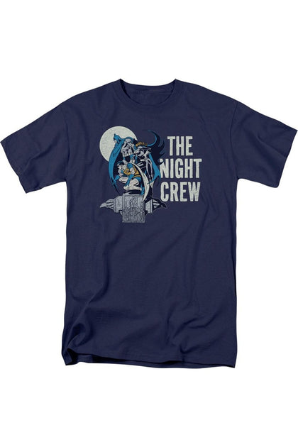 Gildan DC Comics Night Crew T-Shirt Blue 5XLarge 2