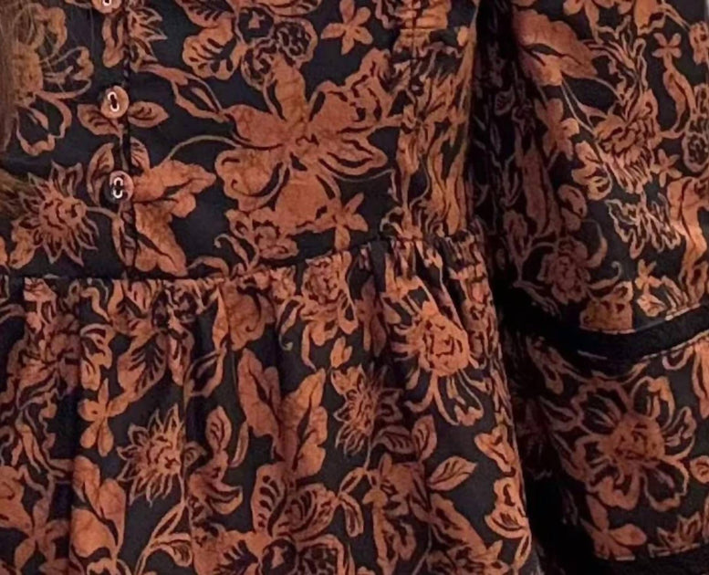 Lost + Wander Lady Of Siena Top Brown Medium 3
