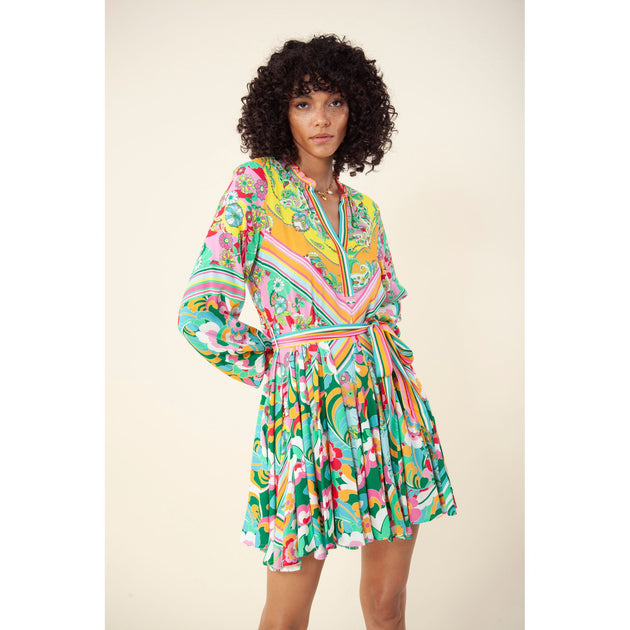 Hale Bob Verena Dress Blue XL 3