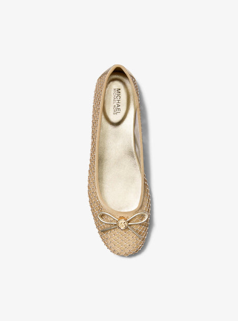 Michael Kors Savannah Ballet Flat Beige US 8.5 4