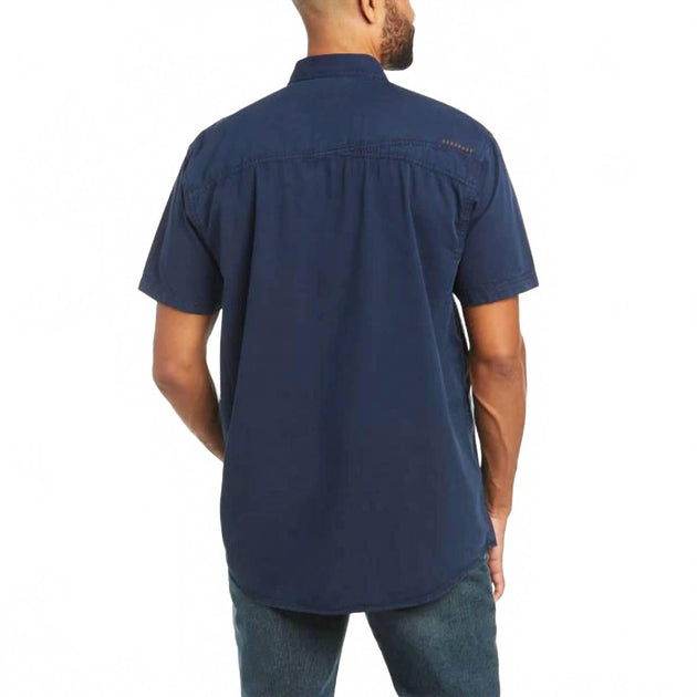 Ariat Rebar Work Shirt Blue Large 3
