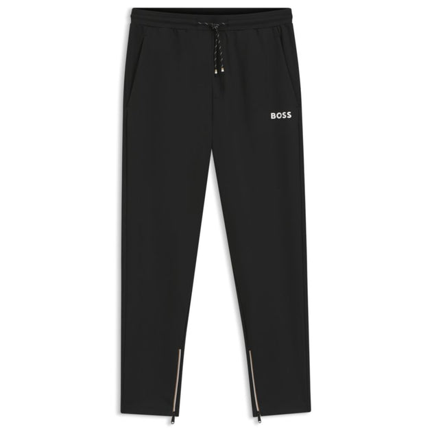 Boss Stretch-gabardine Tracksuit Bottoms Black XLarge 2