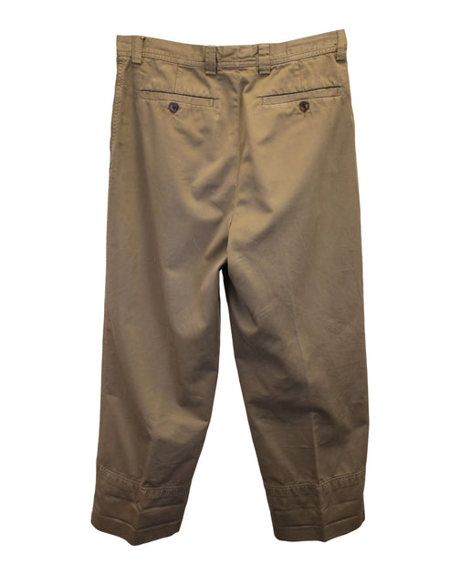 Dries Van Noten Straight Leg Pants Brown Small 3
