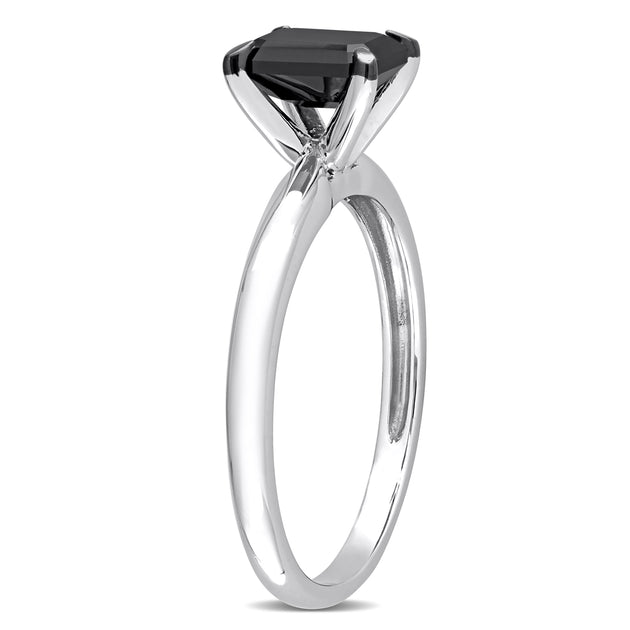 Mimi & Max Solitaire Engagement Ring Black US 9 3