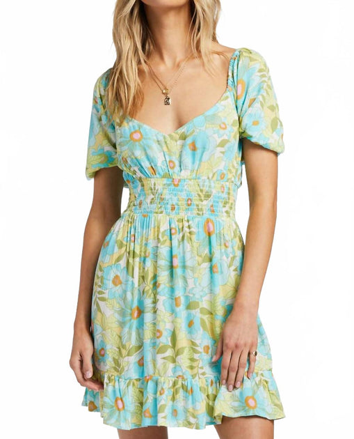 Billabong Something Pretty Dress Multi Small 2