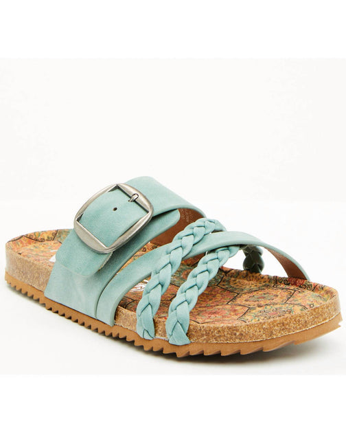 Very G Nora 3 Sandal Green US 8.5 2