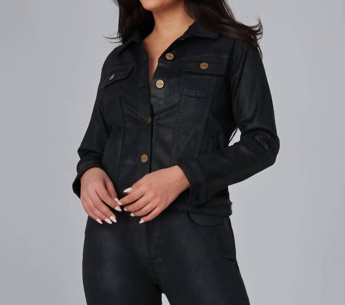 Lola Jeans Gabriella Jacket Black Medium 2