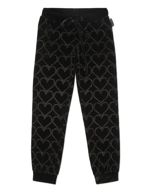 PHILIPP PLEIN Heart Jogging Trousers Black 6+ Years 2