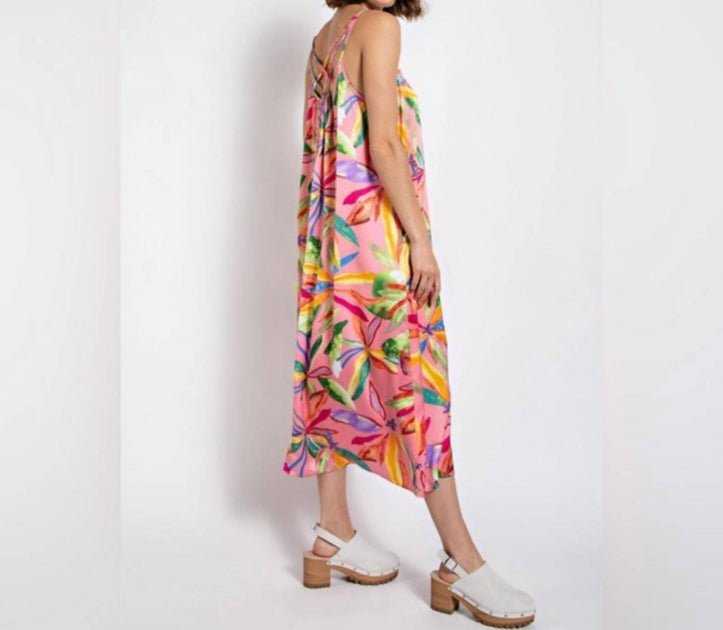 GiGiO Tropical Treats Midi Dress Multi Small 3