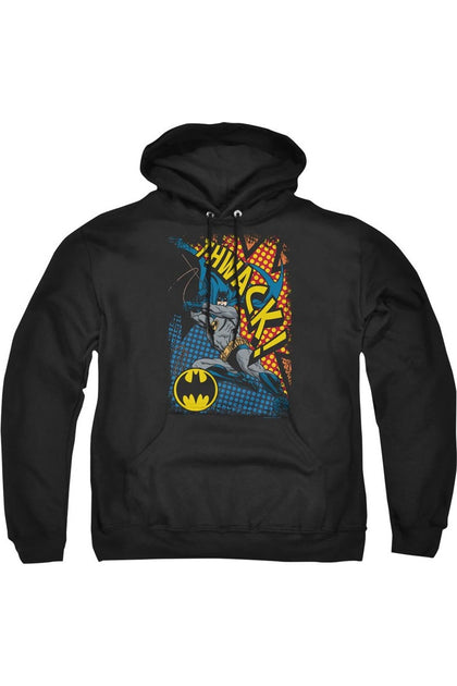 Gildan Batman Thwack Kapuzenpulli Schwarz Large 2