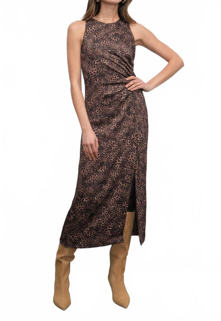GREYLIN Marli Midikleid Grau XS 2