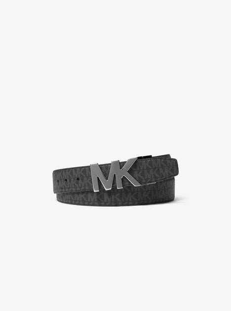 Michael Kors Reversible Signature Logo Belt Black One Size 4