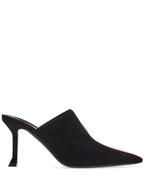Ferragamo 85mm Mules Black UK 9.5 2