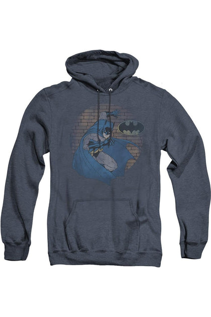 Gildan Batman Hooded Sweatshirt Blue Small 2
