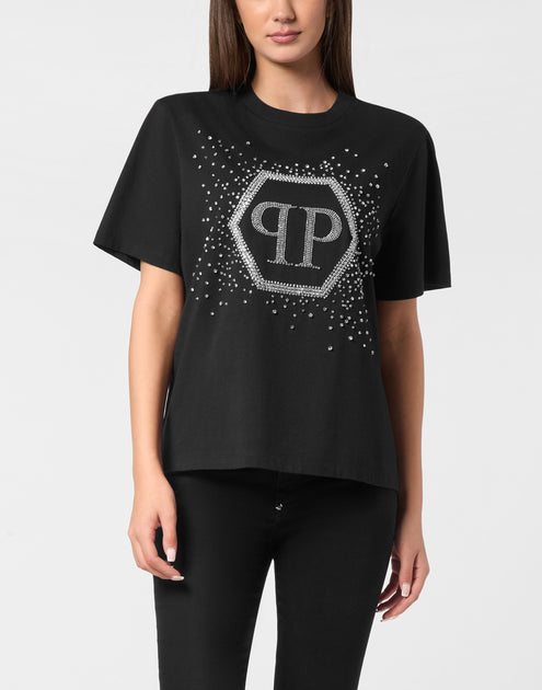 Philipp Plein Hexagon T-Shirt Black Small 4