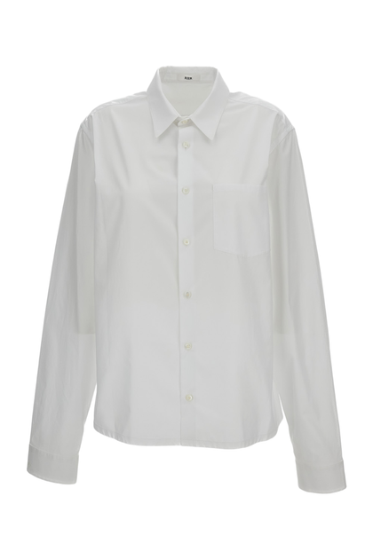 RIER Cotton Poplin Shirt White Medium 2