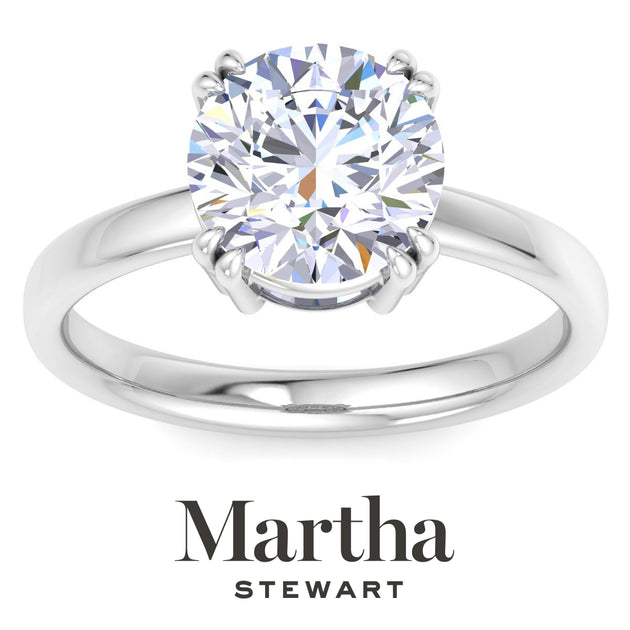 Martha Stewart Round Solitaire Ring Multi US 5 6