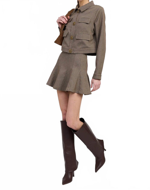 En Saison Aubrielle Jacket Beige Medium 4