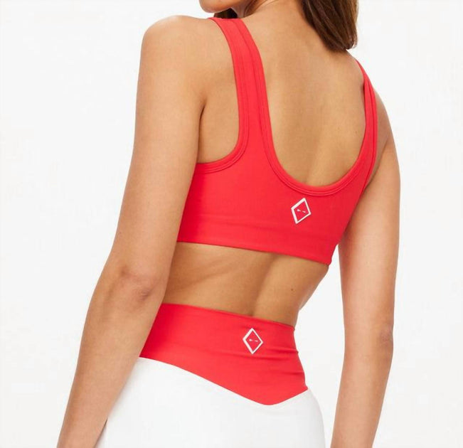 THE UPSIDE Pacific Harley Scoop Neck Bra Pink Small 5