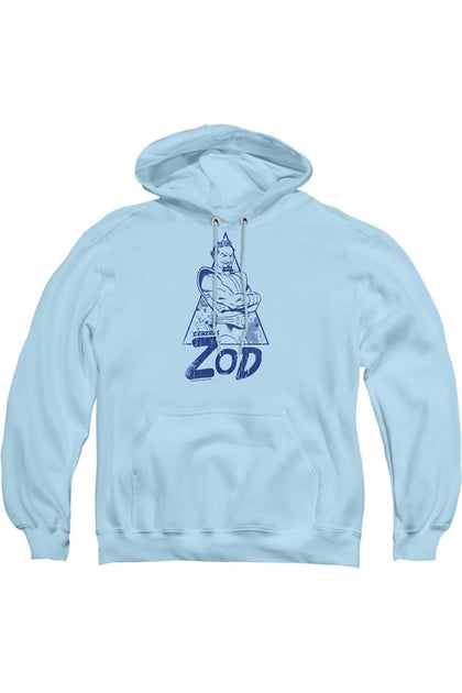 Gildan Superman Vintage Zod Hoodie Blue Medium 2