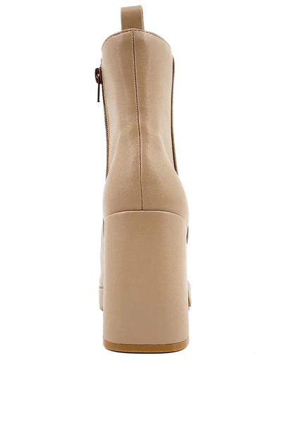 SHU SHOP Wadi Ankle Boot Beige US 10 4