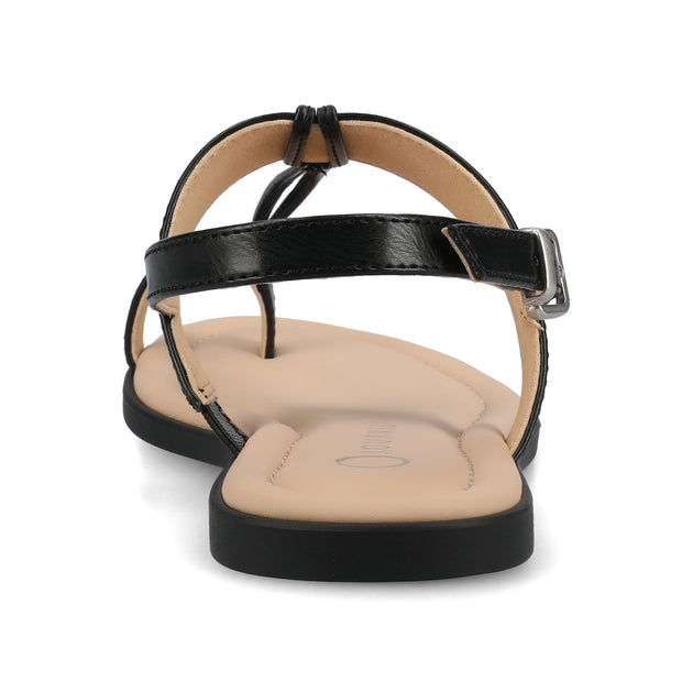 Journee Collection Gerra Flat Sandal Brown US 8 4