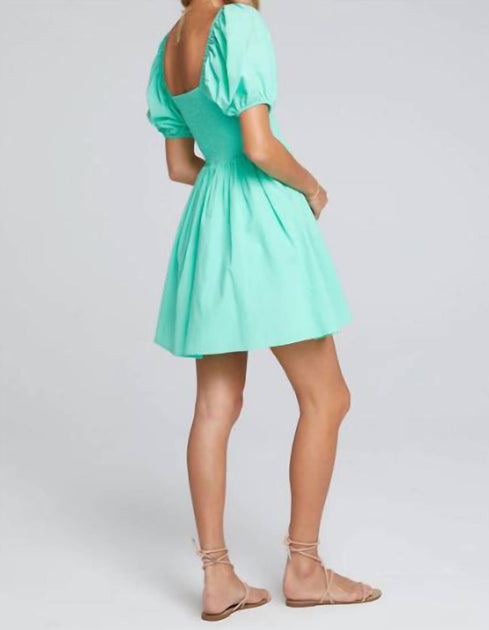Saltwater Luxe Ariana Minikleid Blau Large 3